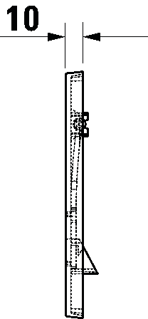 DuraSystem Installationselem. Клавиша смыва A1 5