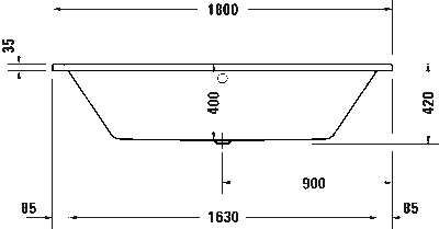 Duravit №1 Встроенная ванна 4