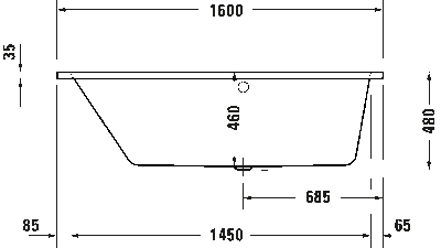 Duravit №1 Встроенная ванна 8