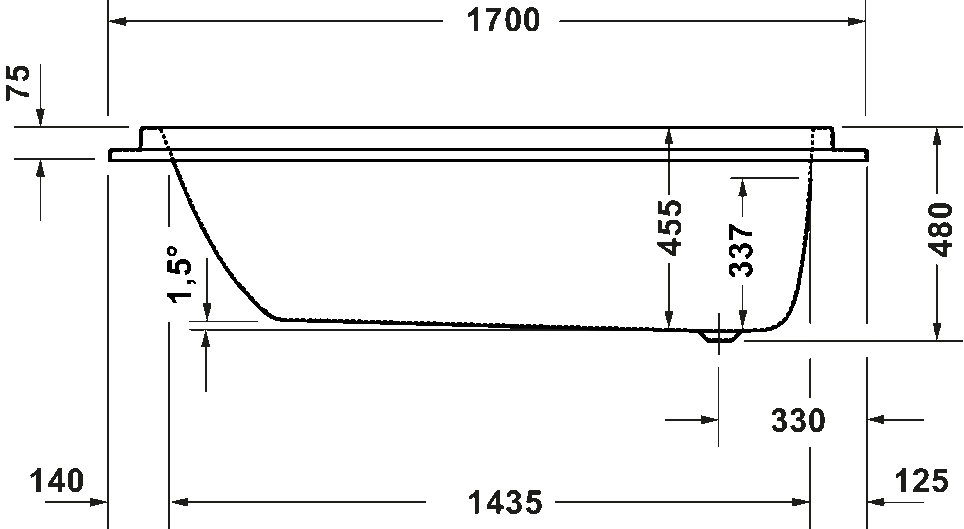 Balcoon Встроенная ванна 4