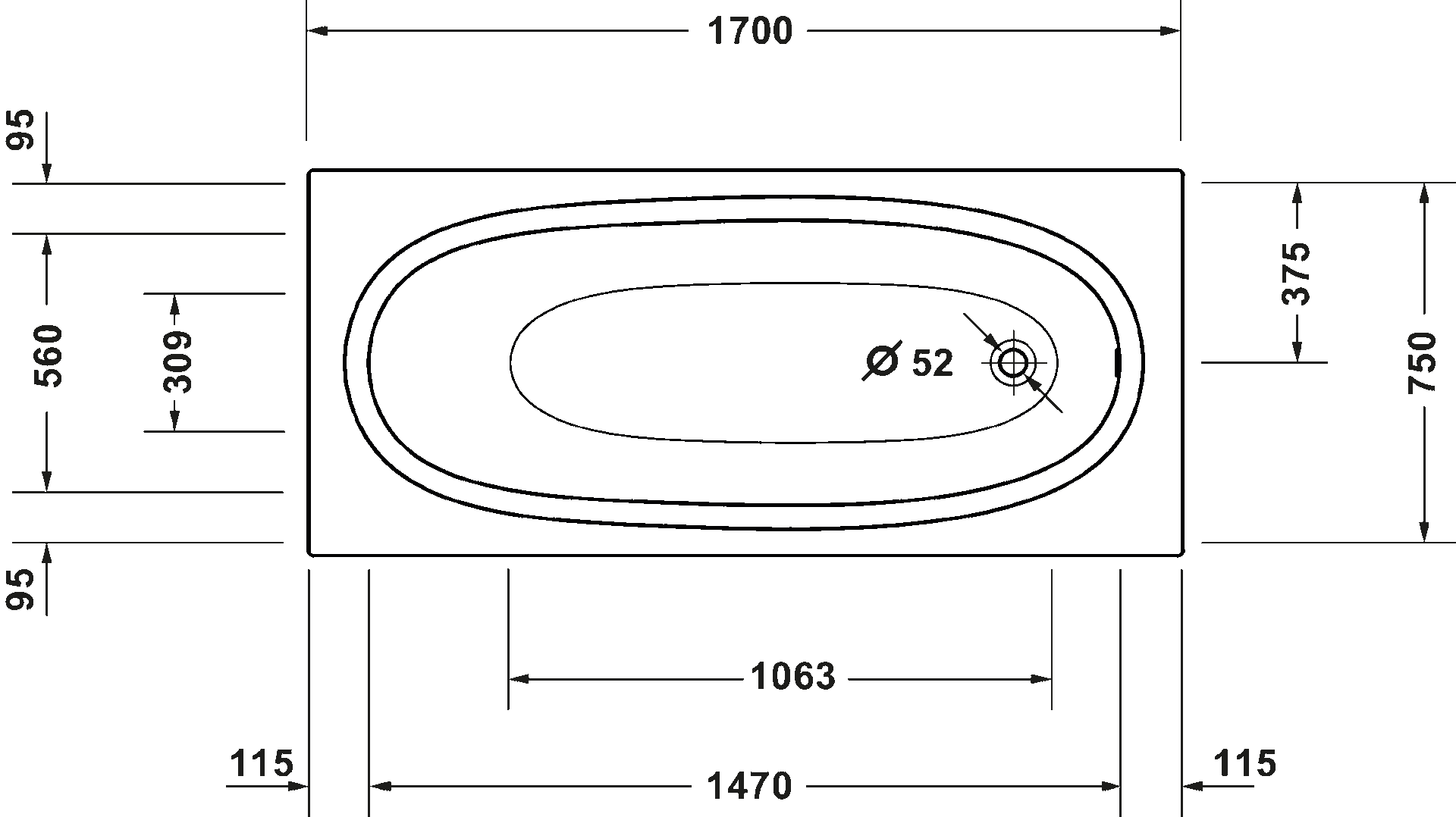Balcoon Встроенная ванна 5