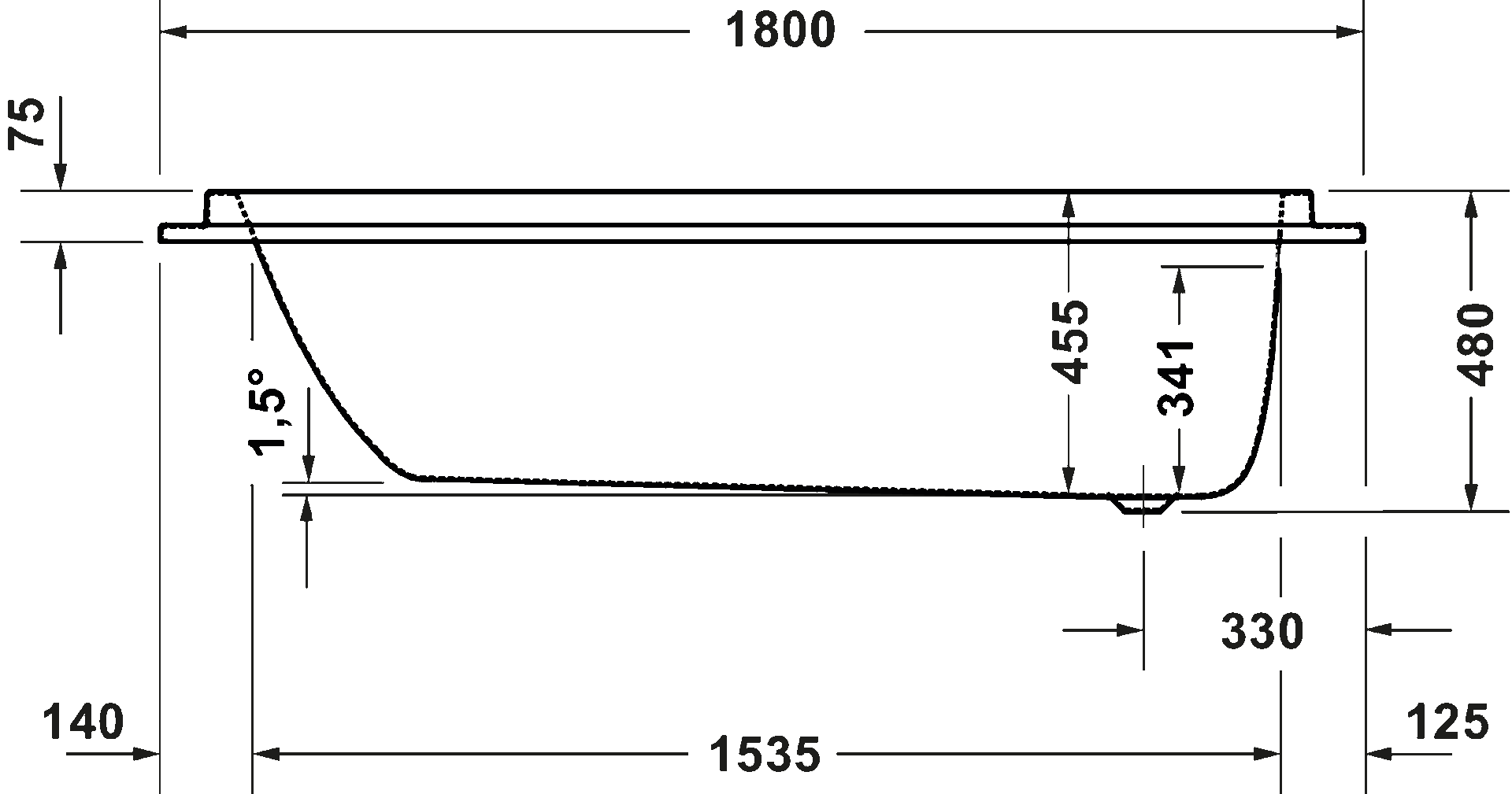 Balcoon Встроенная ванна 4