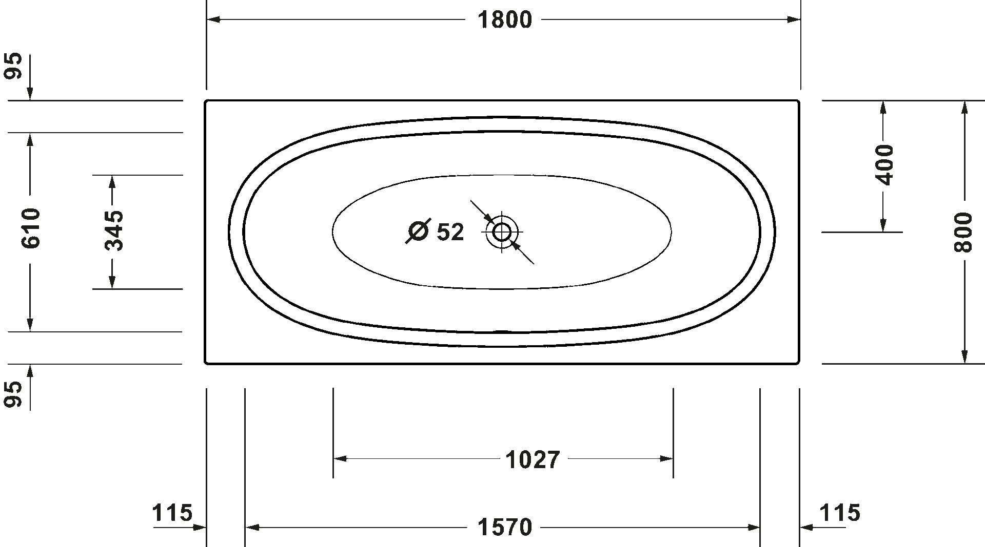 Balcoon Встроенная ванна 5