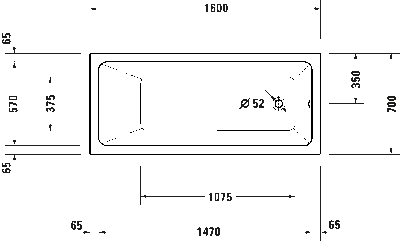 Duravit №1 Прямоугольная 4
