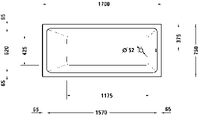 Duravit №1 Прямоугольная 4