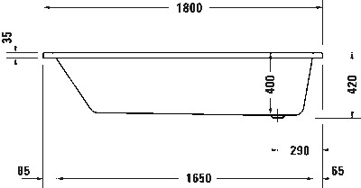 Duravit №1 Прямоугольная 3