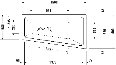 Duravit №1 Встроенная ванна 3