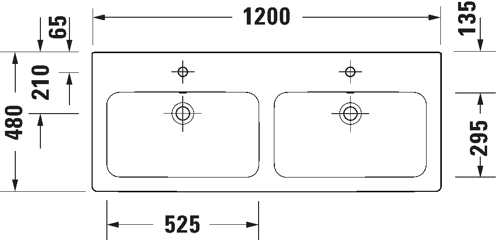 D-Code Умывальник с переливом 6
