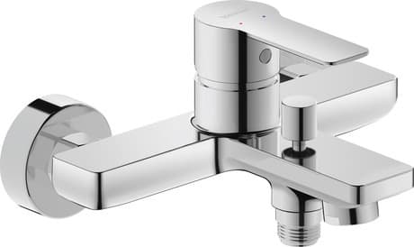 D-Code Однорычажный смеситель для ванны открытый монтаж