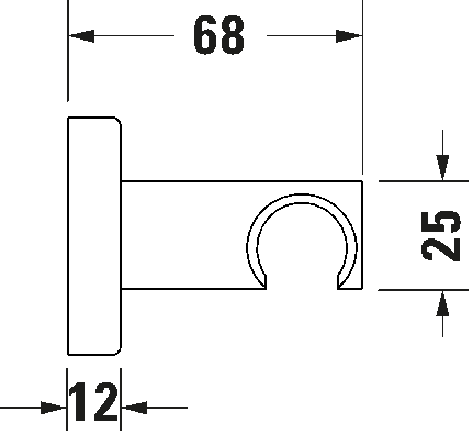 Держатель для душа 5