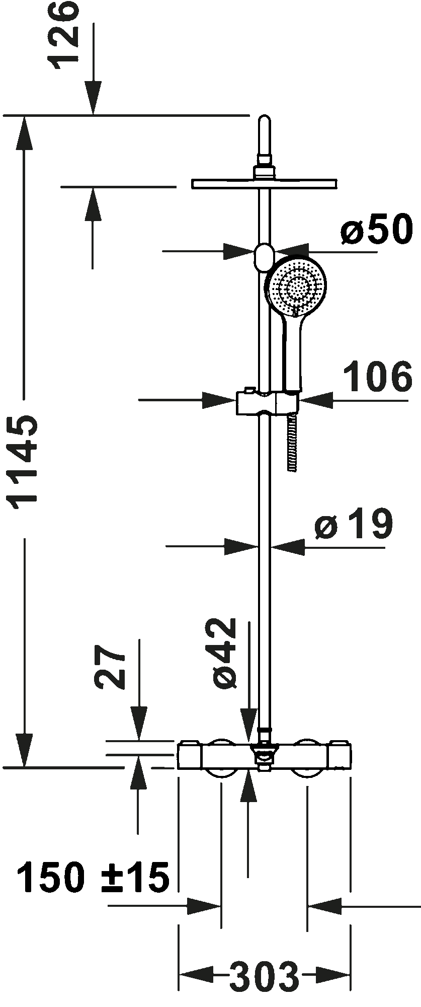 Shower Systems Душевая система 3