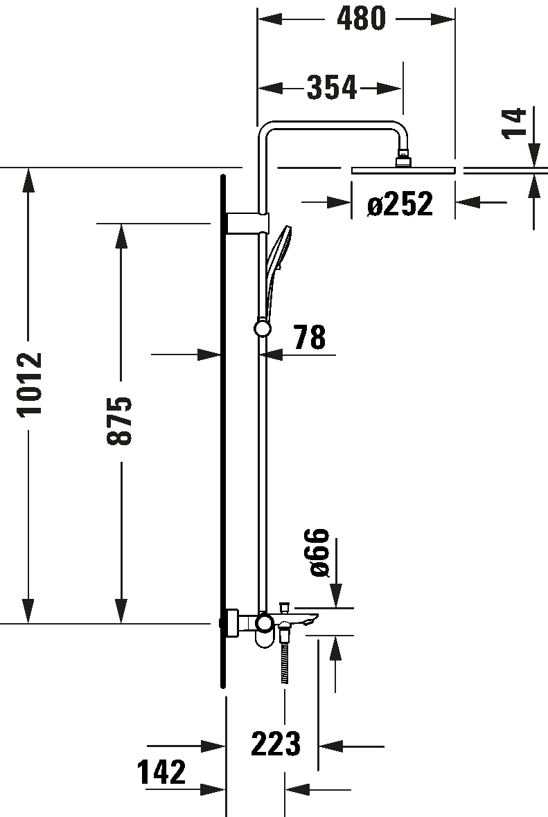 Wave Душевая система 8