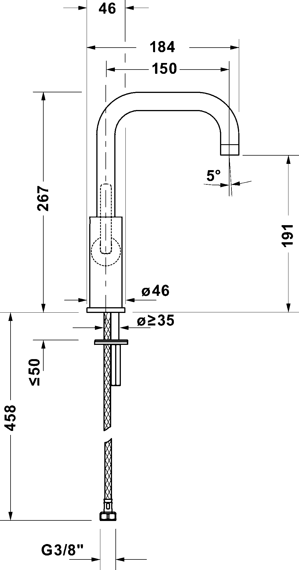 Balcoon Однорычажный смеситель для умывальника 9