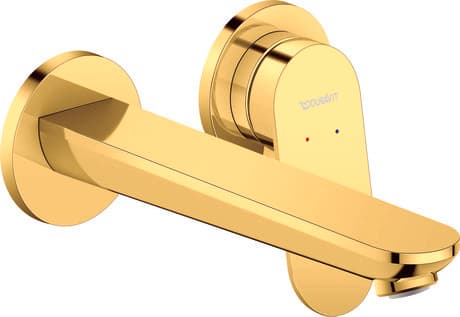 Wave Однорычажный смеситель для раковины скрытого монтажа 10