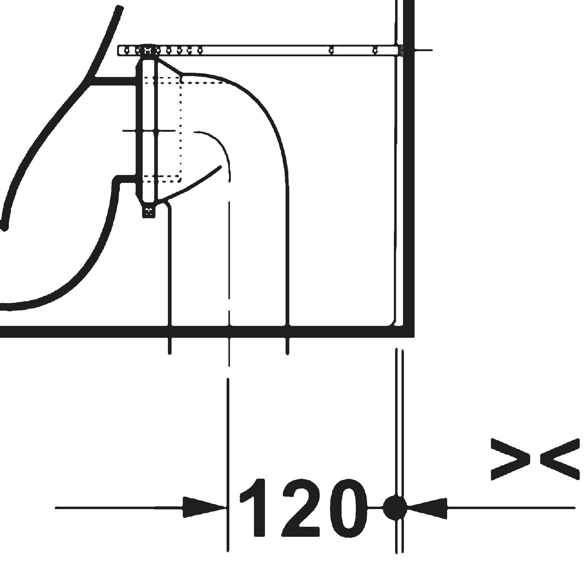 D-Code Напольный унитаз. Модель с функцией смыва 12