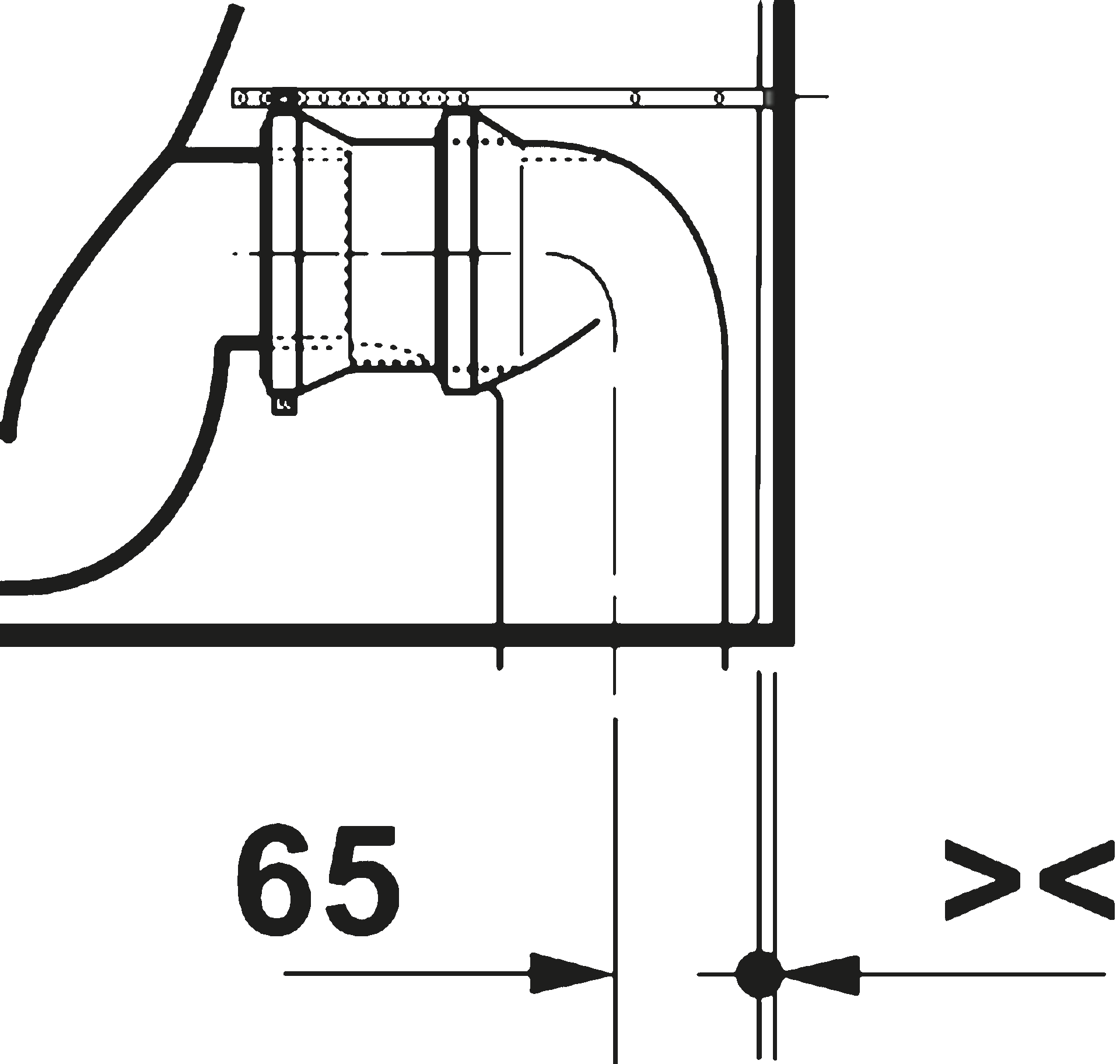 D-Code Напольный унитаз. Модель с функцией смыва 13