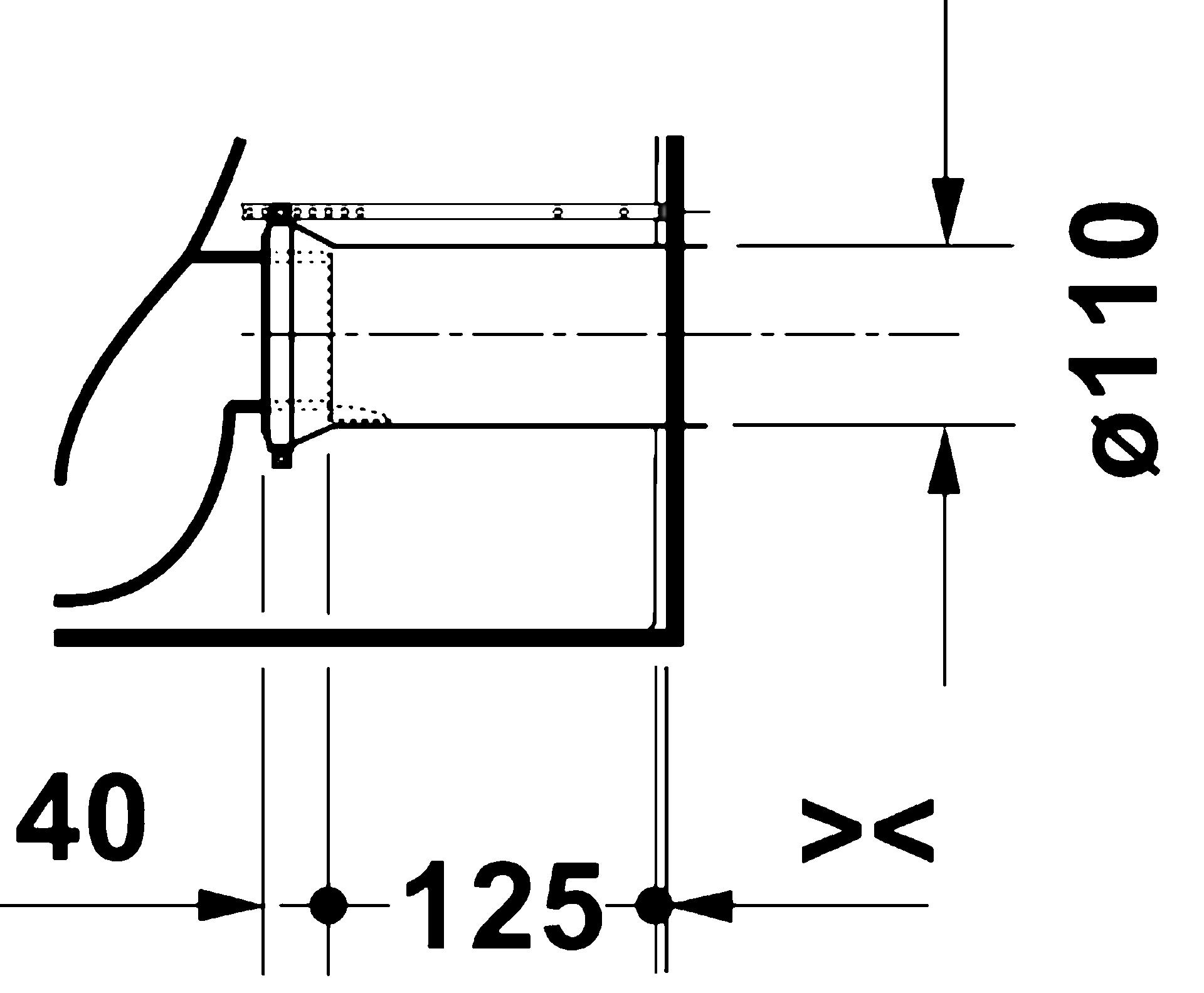 Starck 3 Напольный унитаз. Модель с системой промывки 8