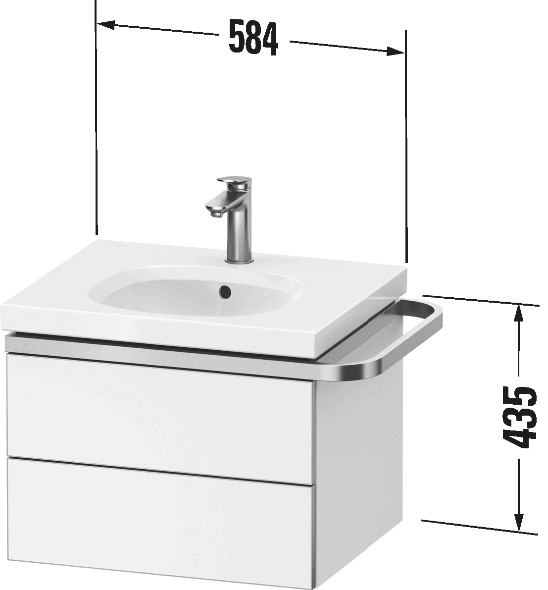 Aurena Тумба под раковину подвесная 14