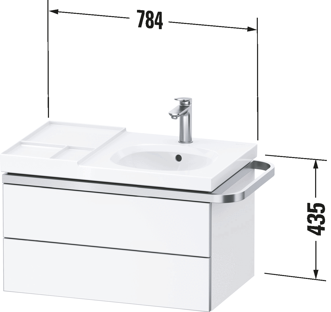 Aurena Тумба под раковину подвесная 14