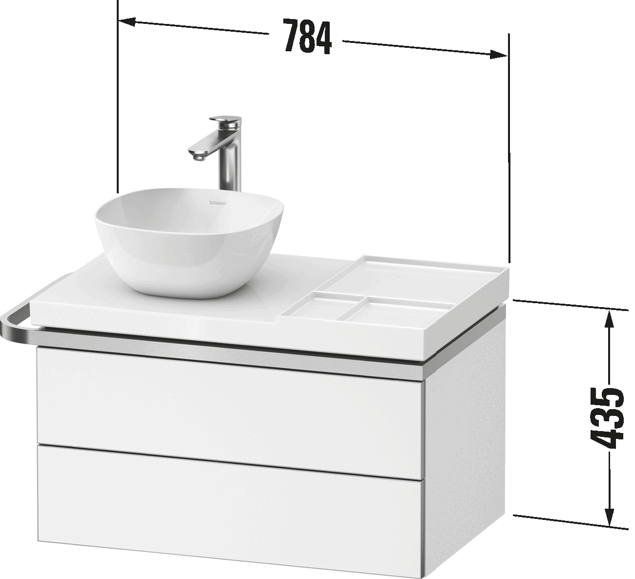 Aurena Тумба под раковину подвесная 14