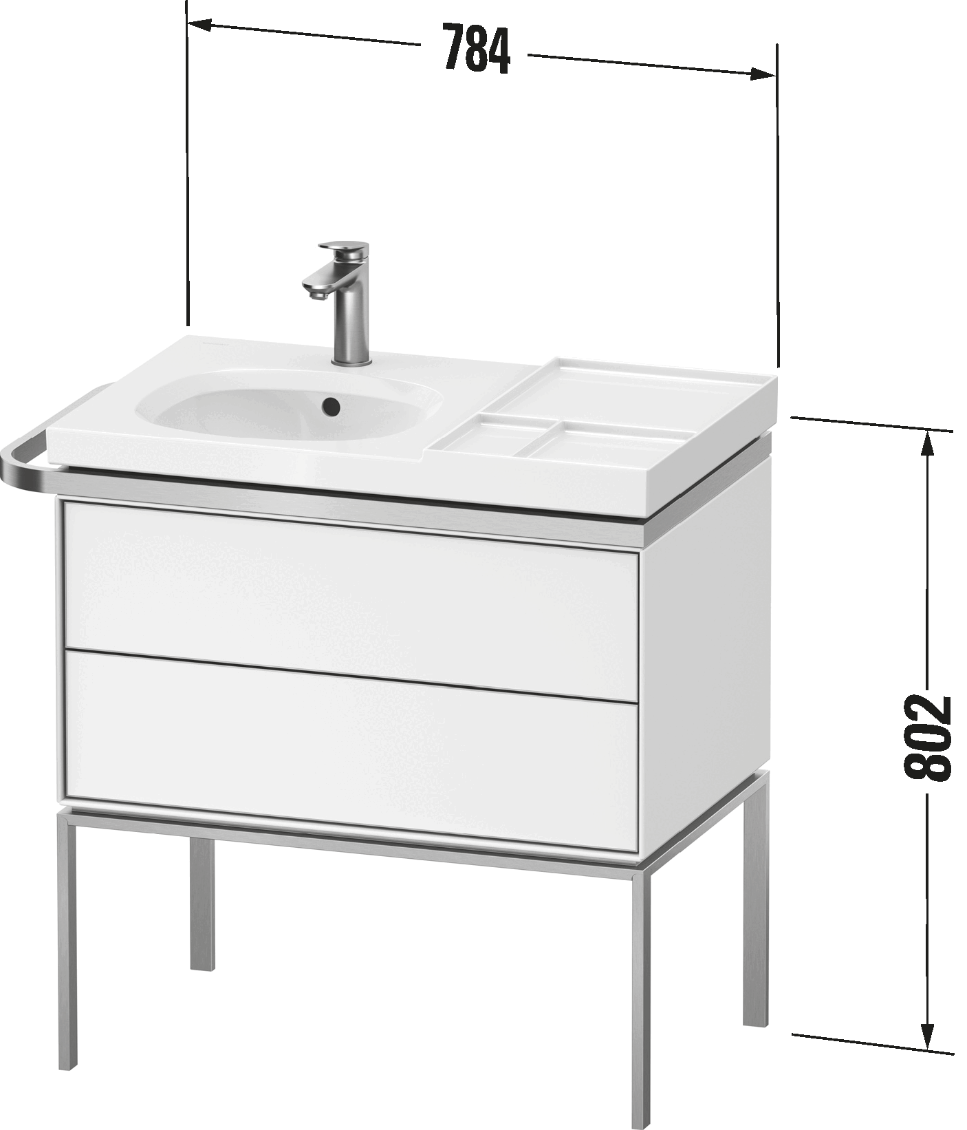 Aurena Тумба под раковину напольного монтажа 20