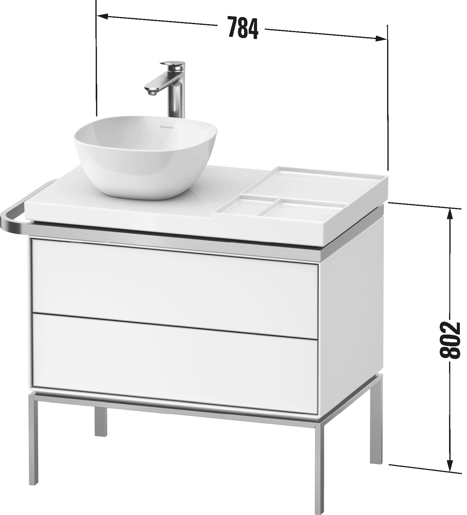 Aurena Тумба под раковину напольного монтажа 22