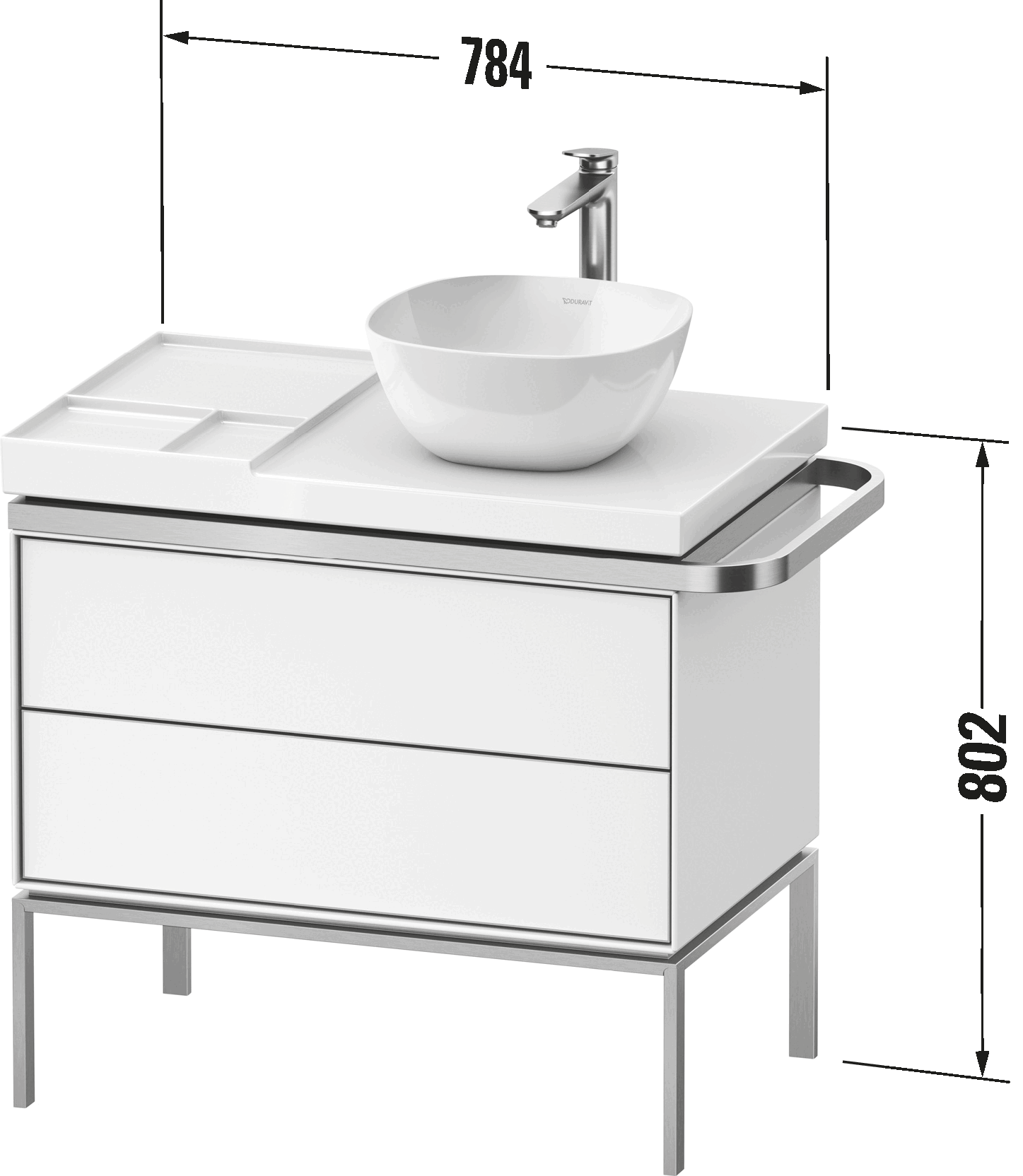 Aurena Тумба под раковину напольного монтажа 23