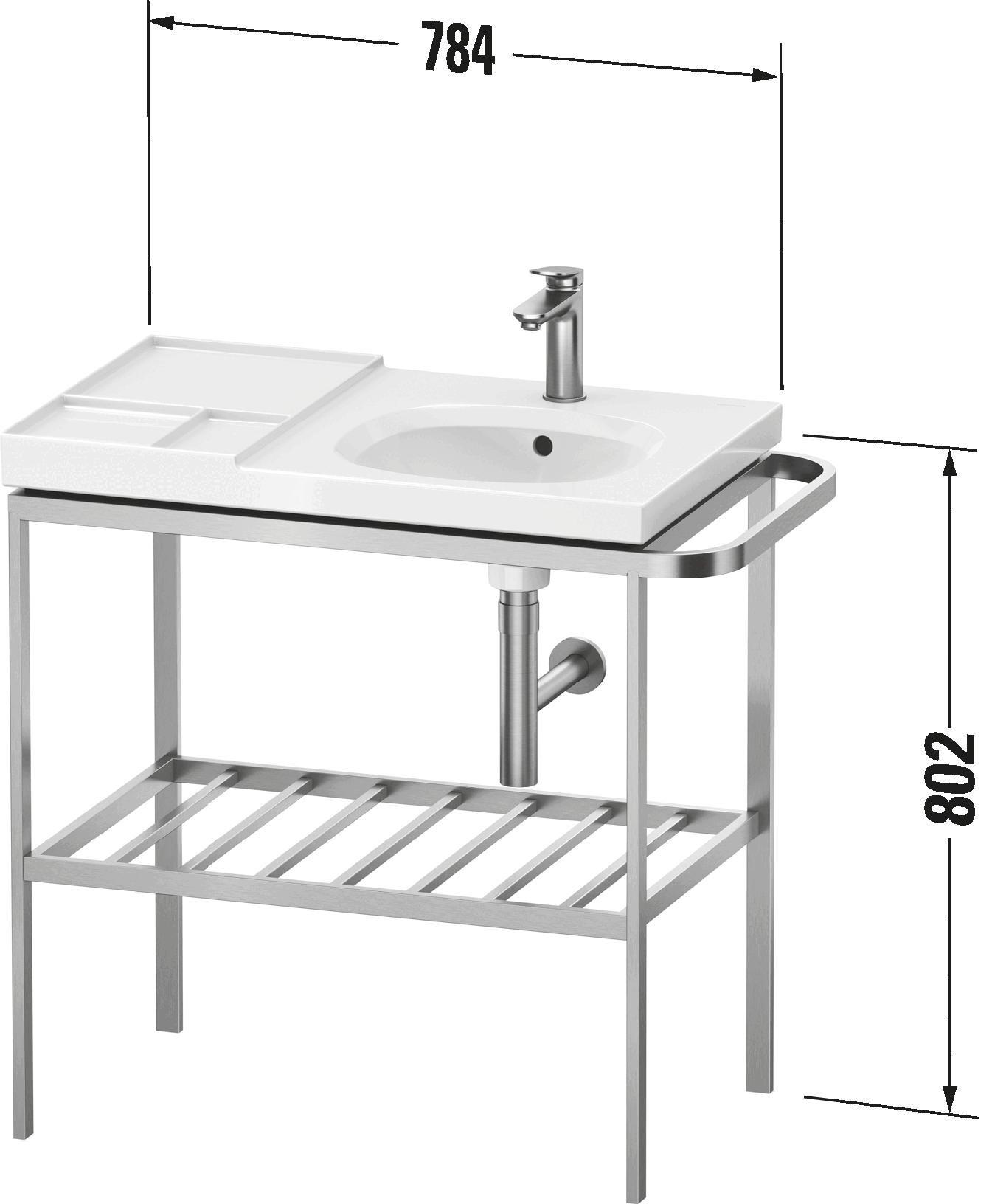 Aurena Металлическая консоль 3