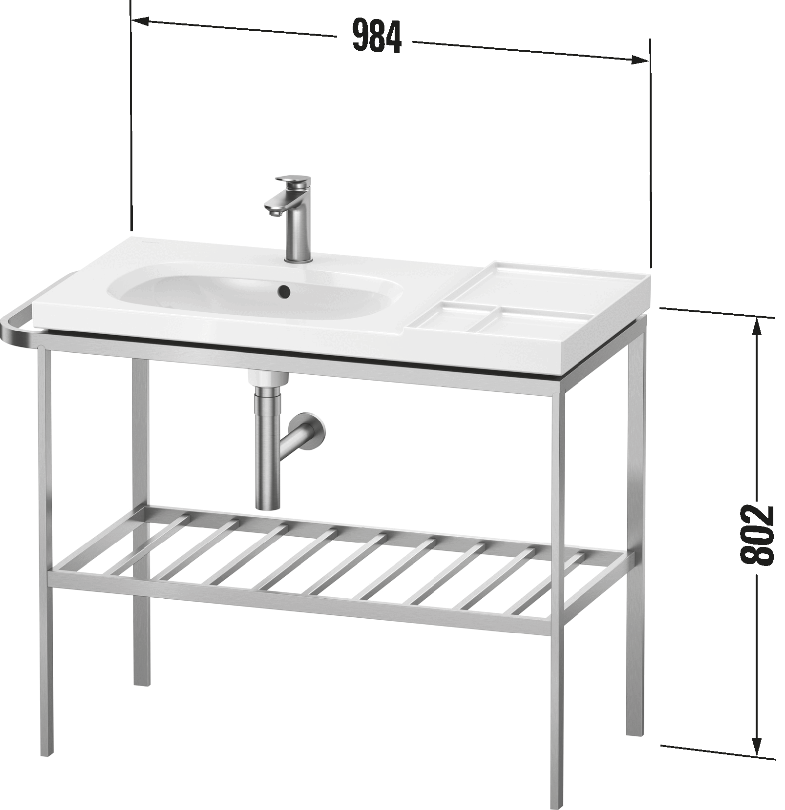 Aurena Металлическая консоль 3