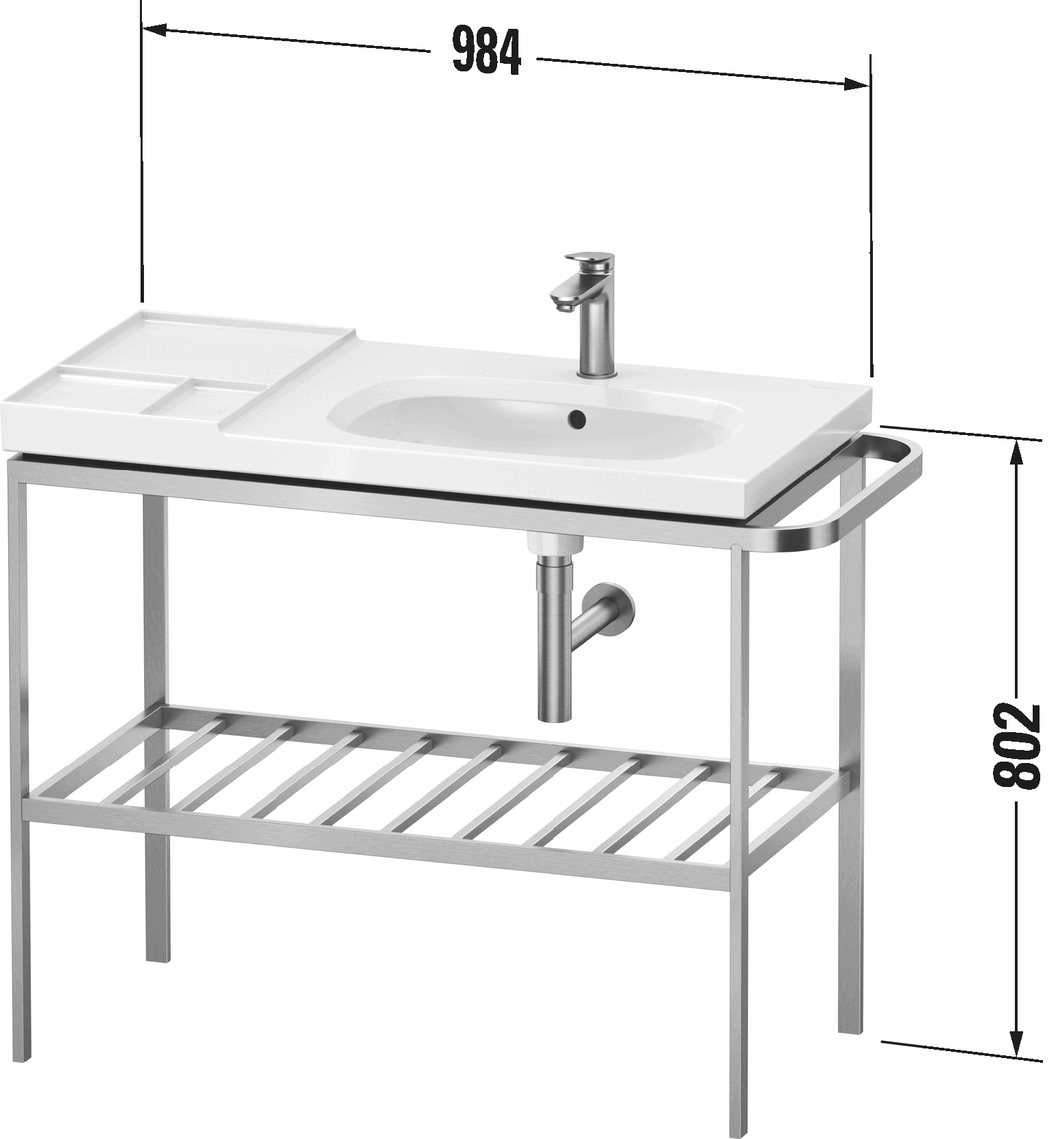 Aurena Металлическая консоль 3