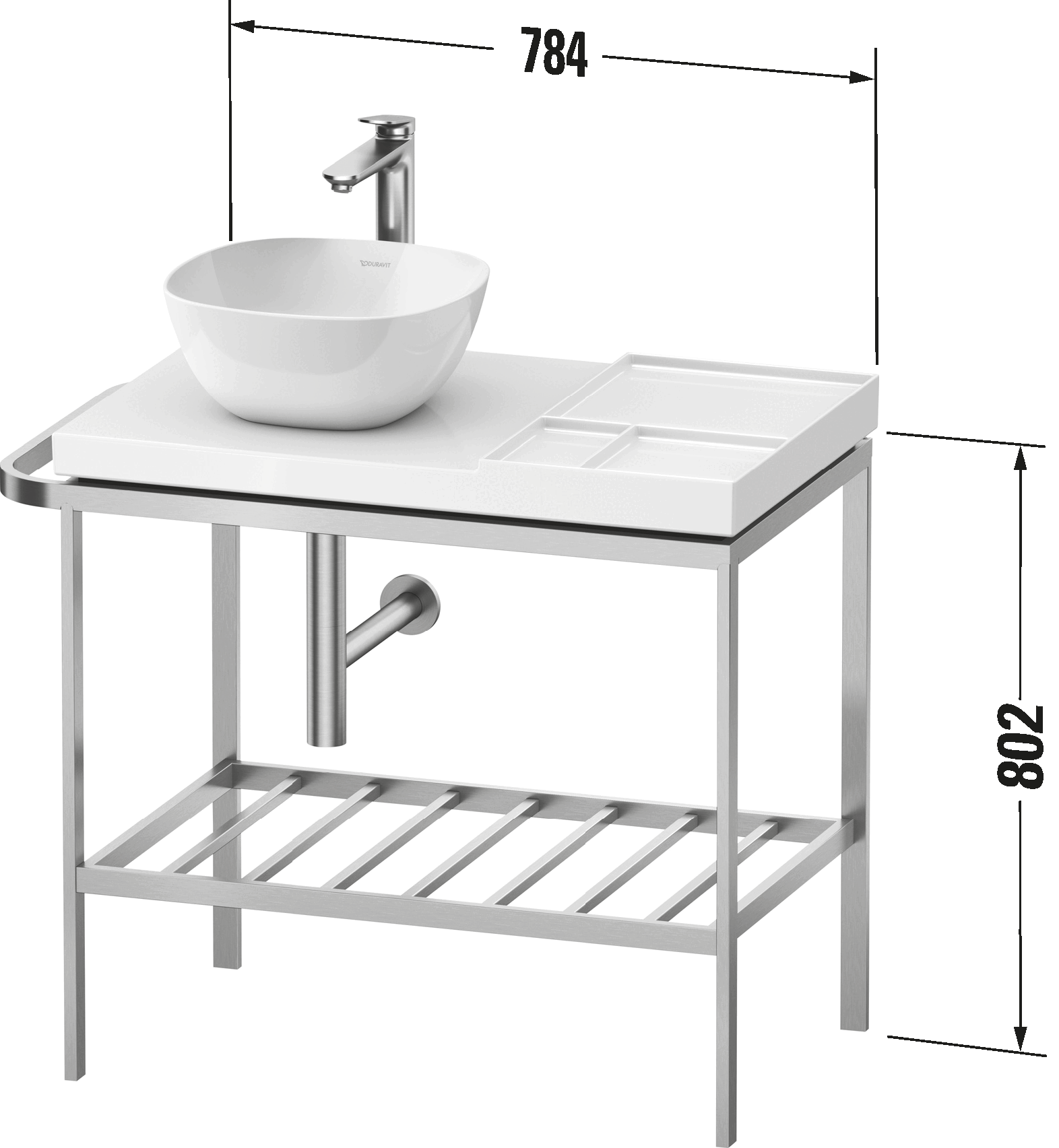 Aurena Металлическая консоль 3