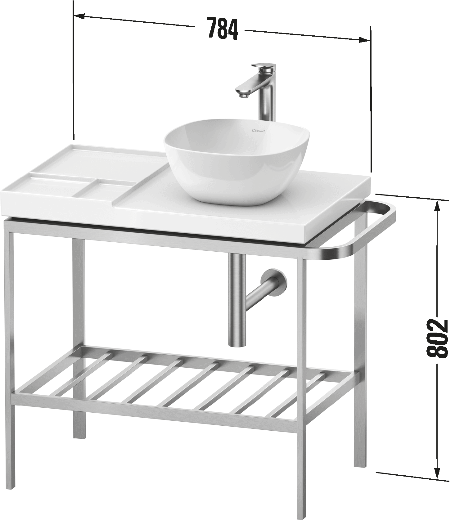 Aurena Металлическая консоль 3