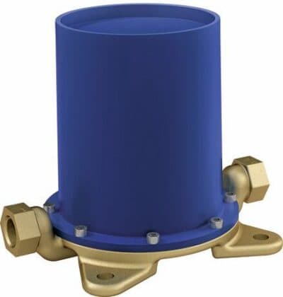 Встройка смесители Базовый комплект напольного однорычажного смесителя для ванны 1