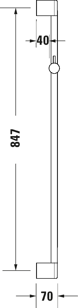 Штанга для душа регулируемый по высоте держатель ручного душа 18