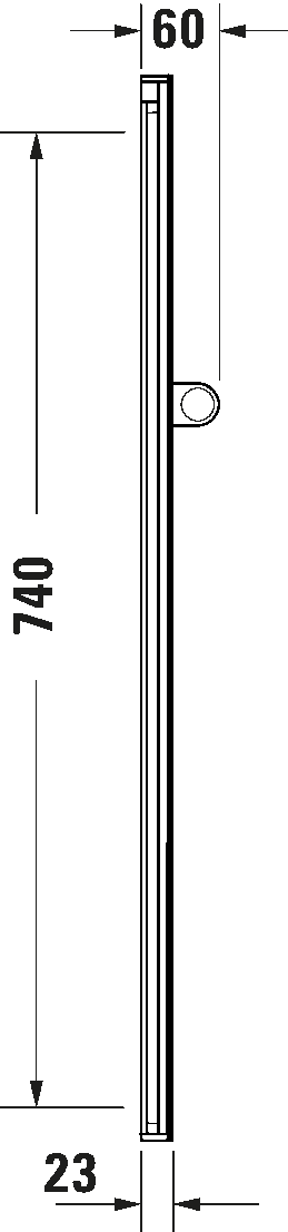 Штанга для душа регулируемый по высоте держатель ручного душа 7