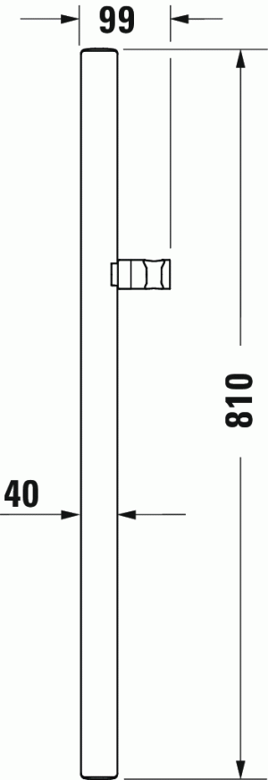 Штанга для душа регулируемый по высоте держатель ручного душа 16