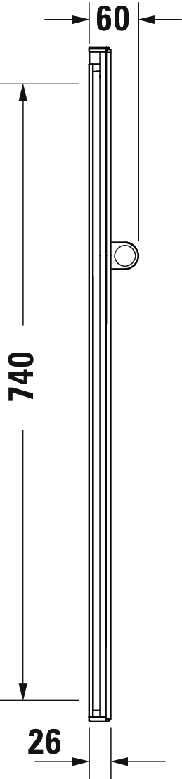 Штанга для душа регулируемый по высоте держатель ручного душа 17
