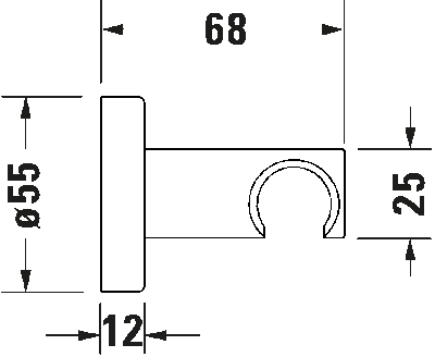 Держатель для душа 12