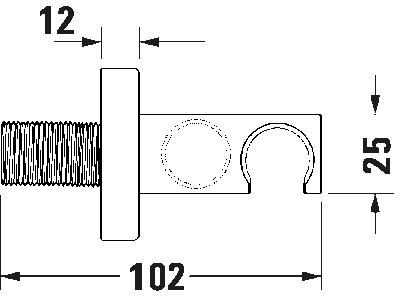 Шланговое подсоединение 10