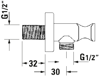 Шланговое подсоединение 15