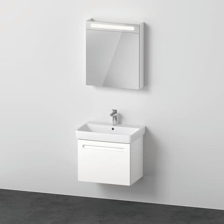 Duravit No.1 Мебельный умывальник с тумбой под раковину и зеркальным шкафом
