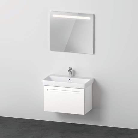 Duravit No.1 Мебельная раковина с тумбой и зеркалом