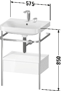 Happy D.2 C-образный комплект с металлической консолью и выдвижным ящиком E/N/ 39