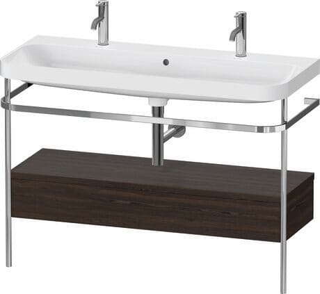 Happy D.2 c-shaped комплект с металлической консолью и выдвижным ящиком