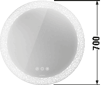 Happy D.2 Зеркало G/S 5