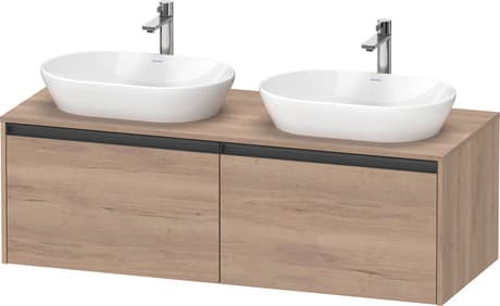 Ketho.2 Тумба под консольную раковину подвесная B/ 3