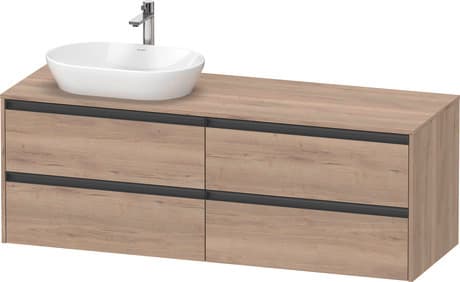 Ketho.2 Тумба под консольную раковину, подвесная B/ 3