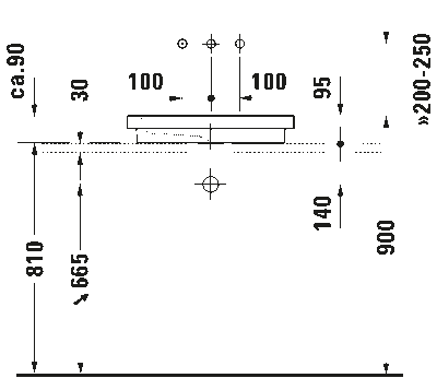 2nd floor Раковина шлифованный вариант 5