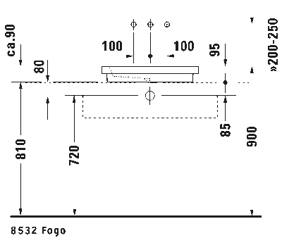 2nd floor Раковина шлифованный вариант 7