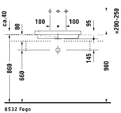 2nd floor Раковина шлифованный вариант 8